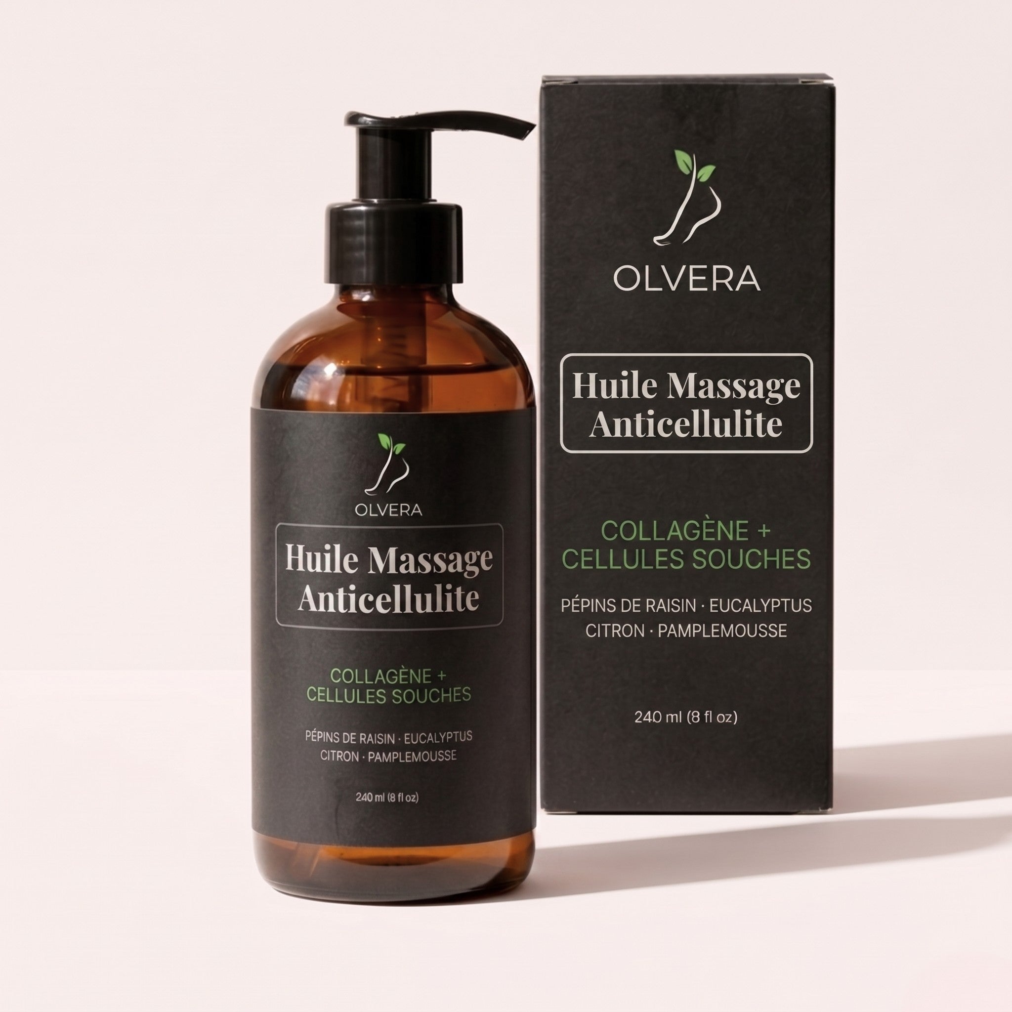 Huile de massage anti-cellulite Olvera