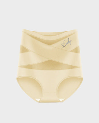 Slip Gainant Taille Haute — Contrôle du Ventre Sans Couture