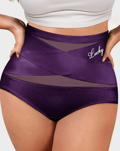 Slip Gainant Taille Haute — Contrôle du Ventre Sans Couture