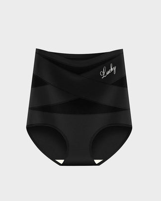 Slip Gainant Taille Haute — Contrôle du Ventre Sans Couture