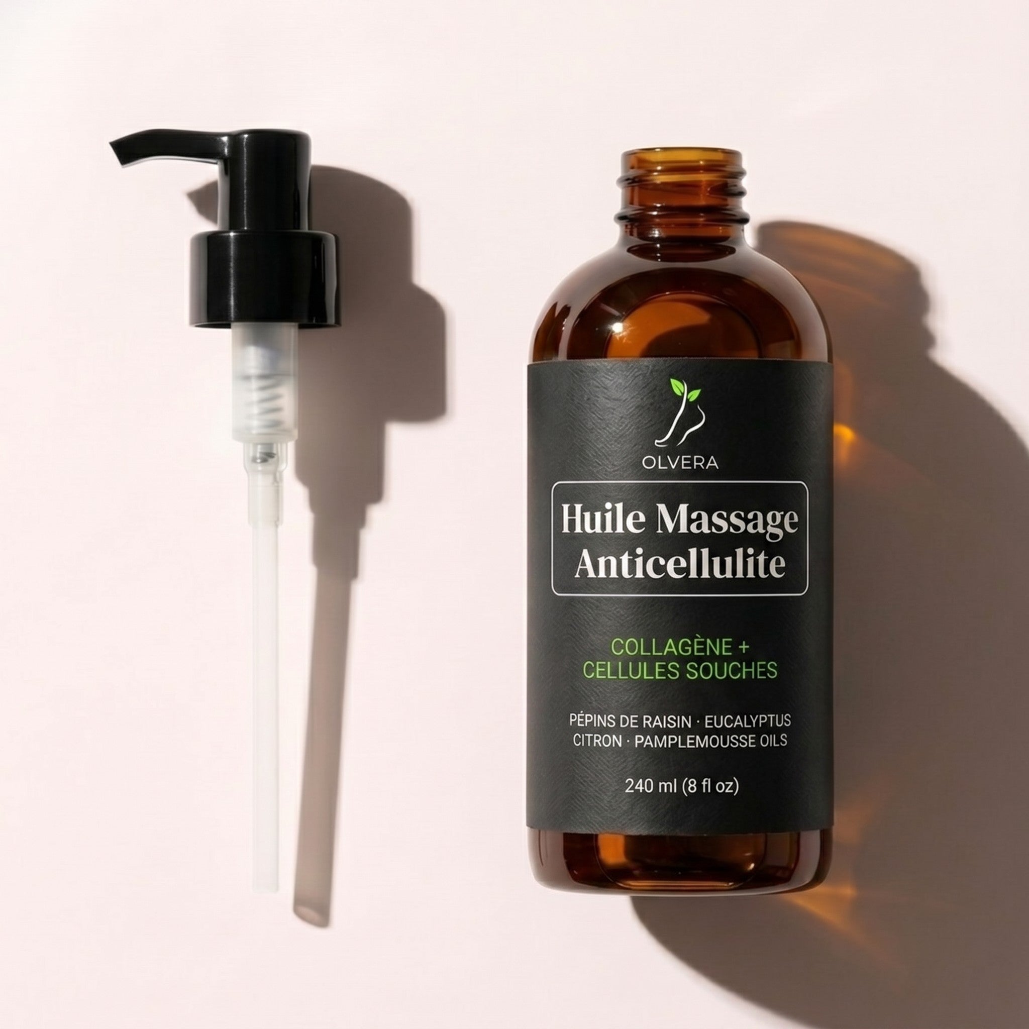 Huile de massage anti-cellulite Olvera