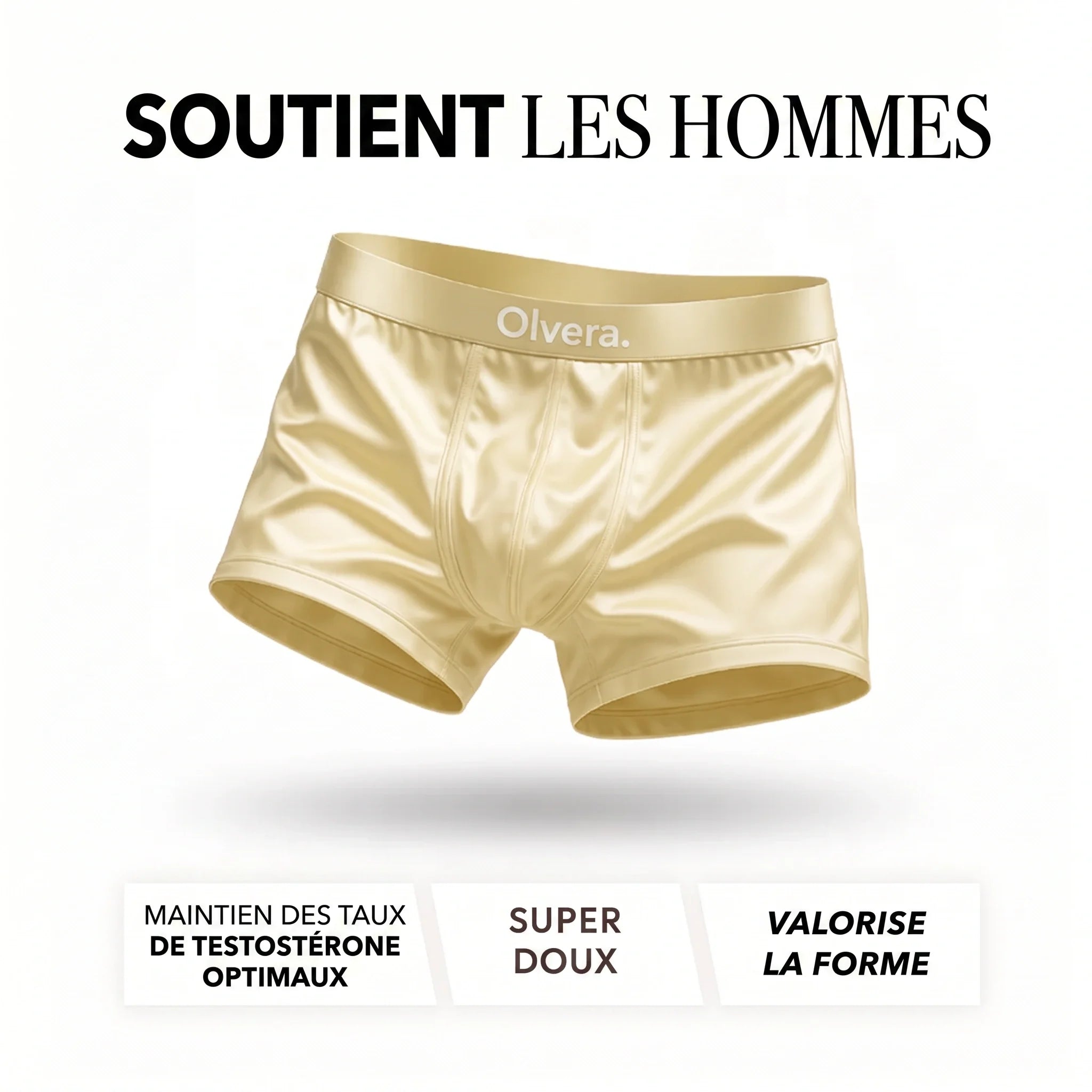 Boxers en soie Olvera | Confort haut de gamme, conçu durablement