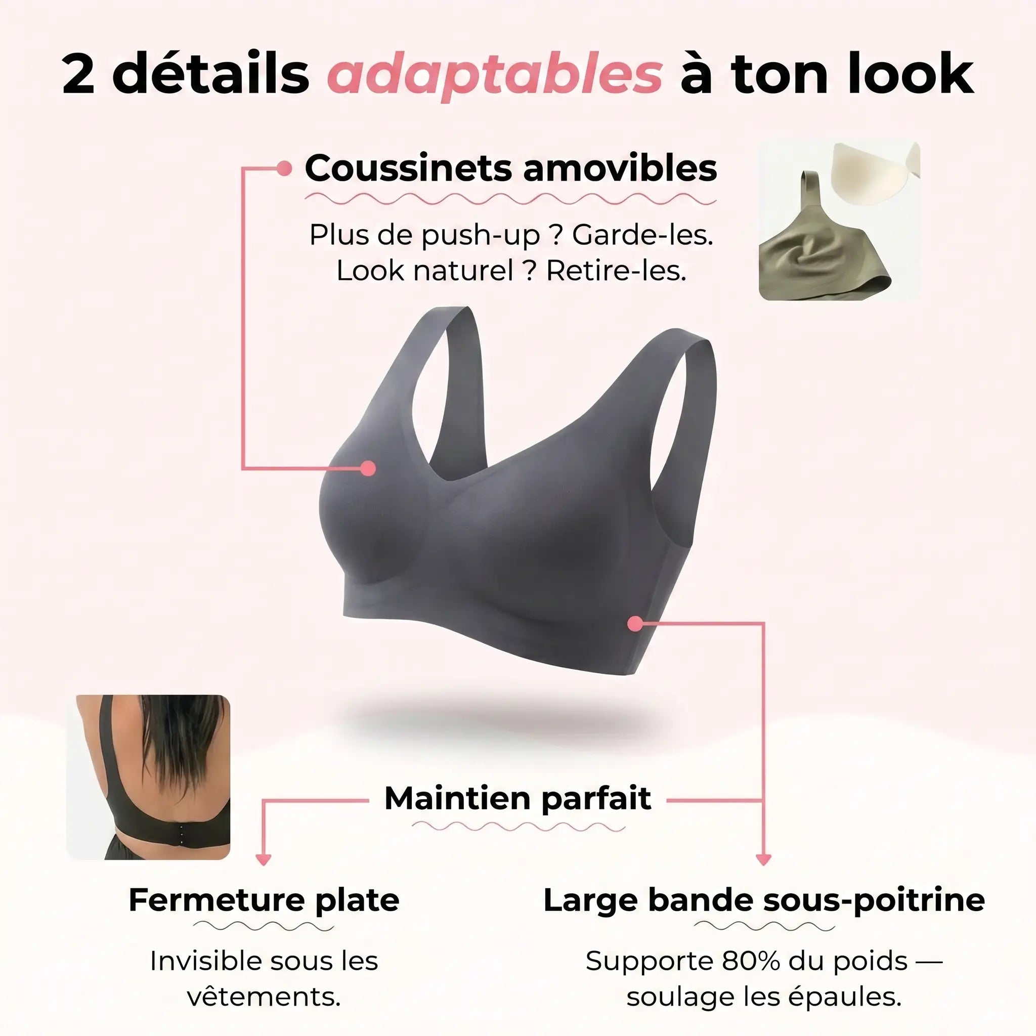 olvera – Soutien-gorge Premium sans couture