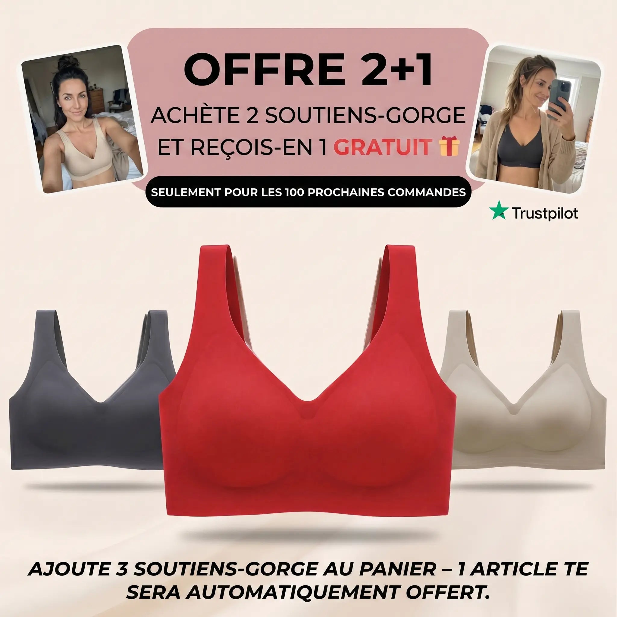 olvera – Soutien-gorge Premium sans couture