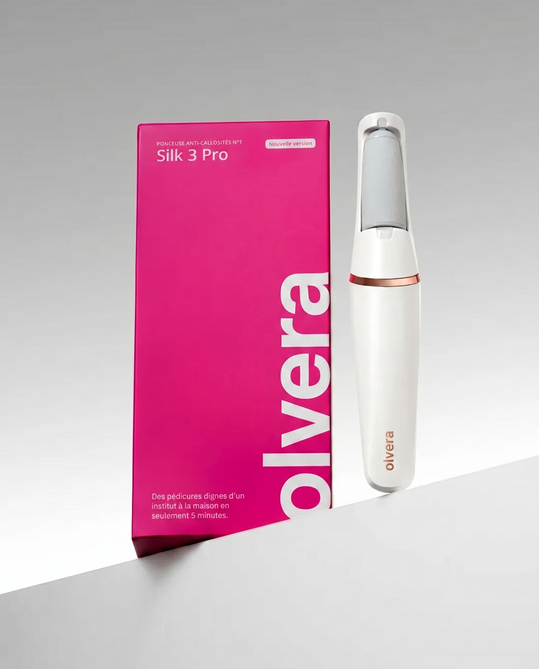 Olvera Silk 3 Pro ponceuse anti-callosités